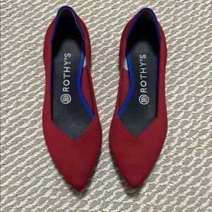 Rothy's Women's Red Flats/8.5
